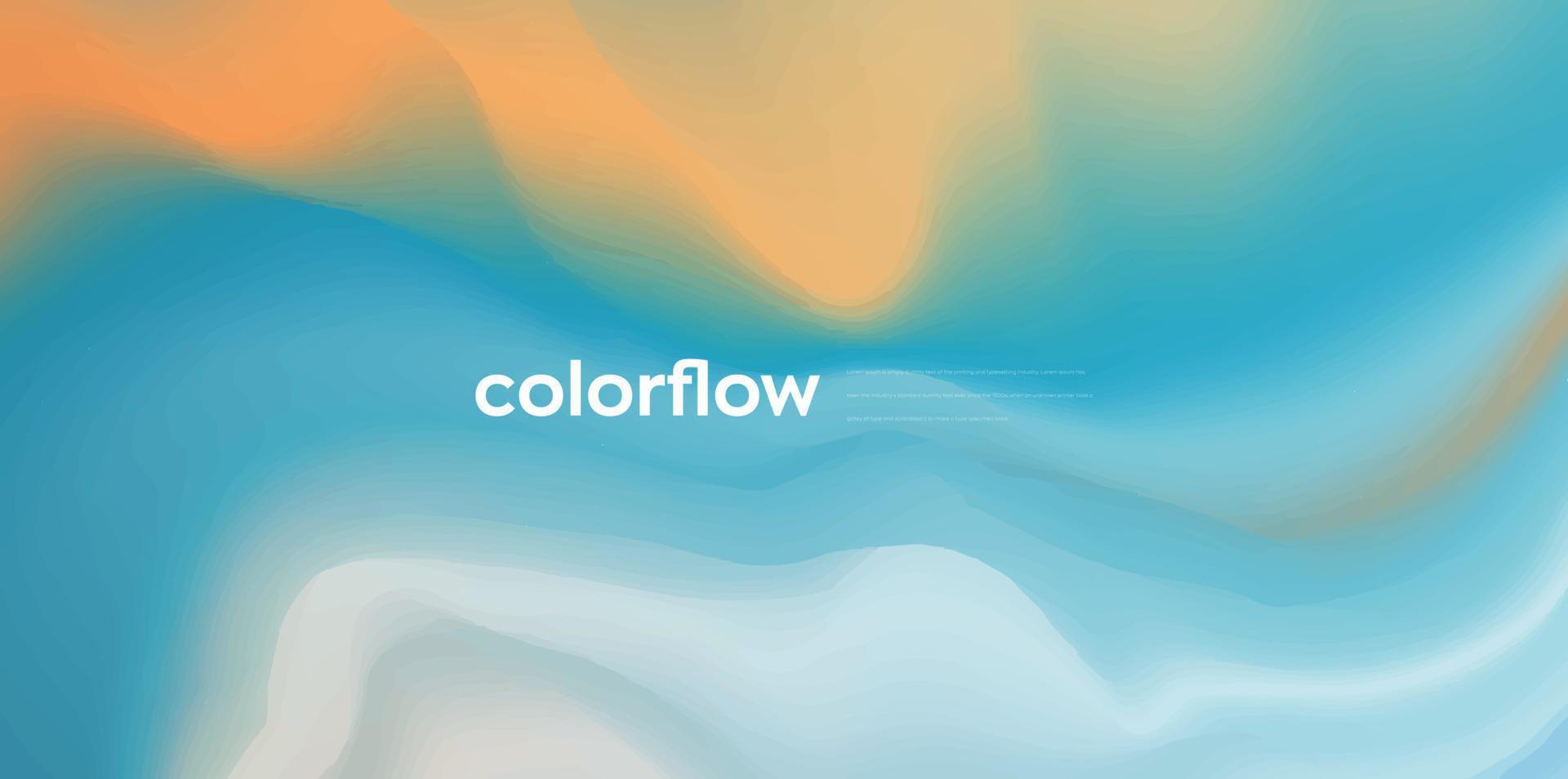 Colorful liquid wave background, Dynamic 3d color flow vector element for website, brochure, poster. Colorful wavy vector illustration, Modern background design.