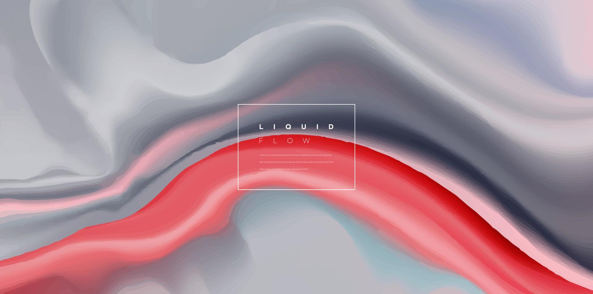 Colorful liquid wave background, Dynamic 3d color flow vector element for website, brochure, poster. Colorful wavy vector illustration, Modern background design.