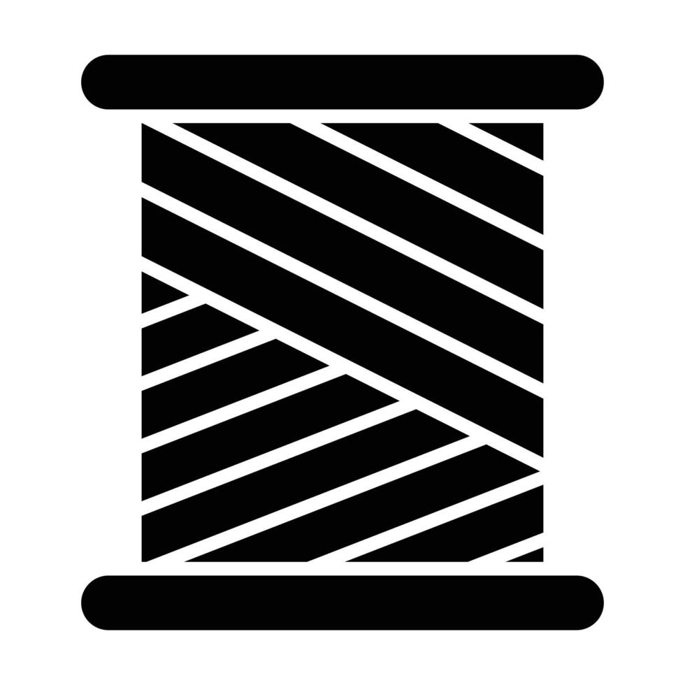 Spool Glyph Icon vector