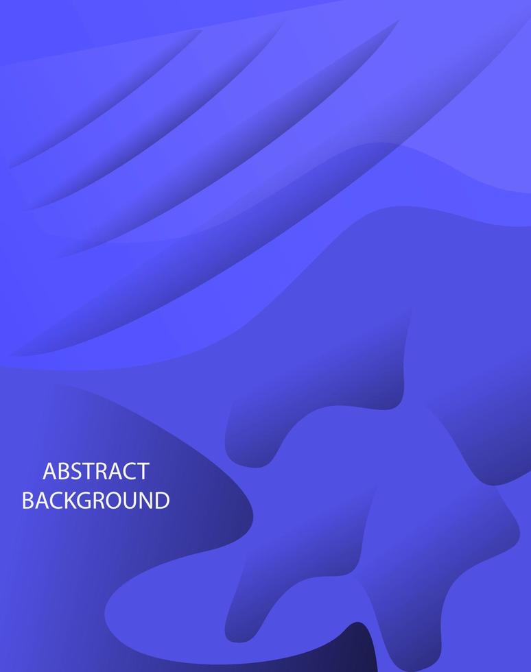 Modern abstract background. Concept of cover with dynamic effect. Fluid shape, wavy, dynamic shape composition, gradient color. Eps 10 Vector