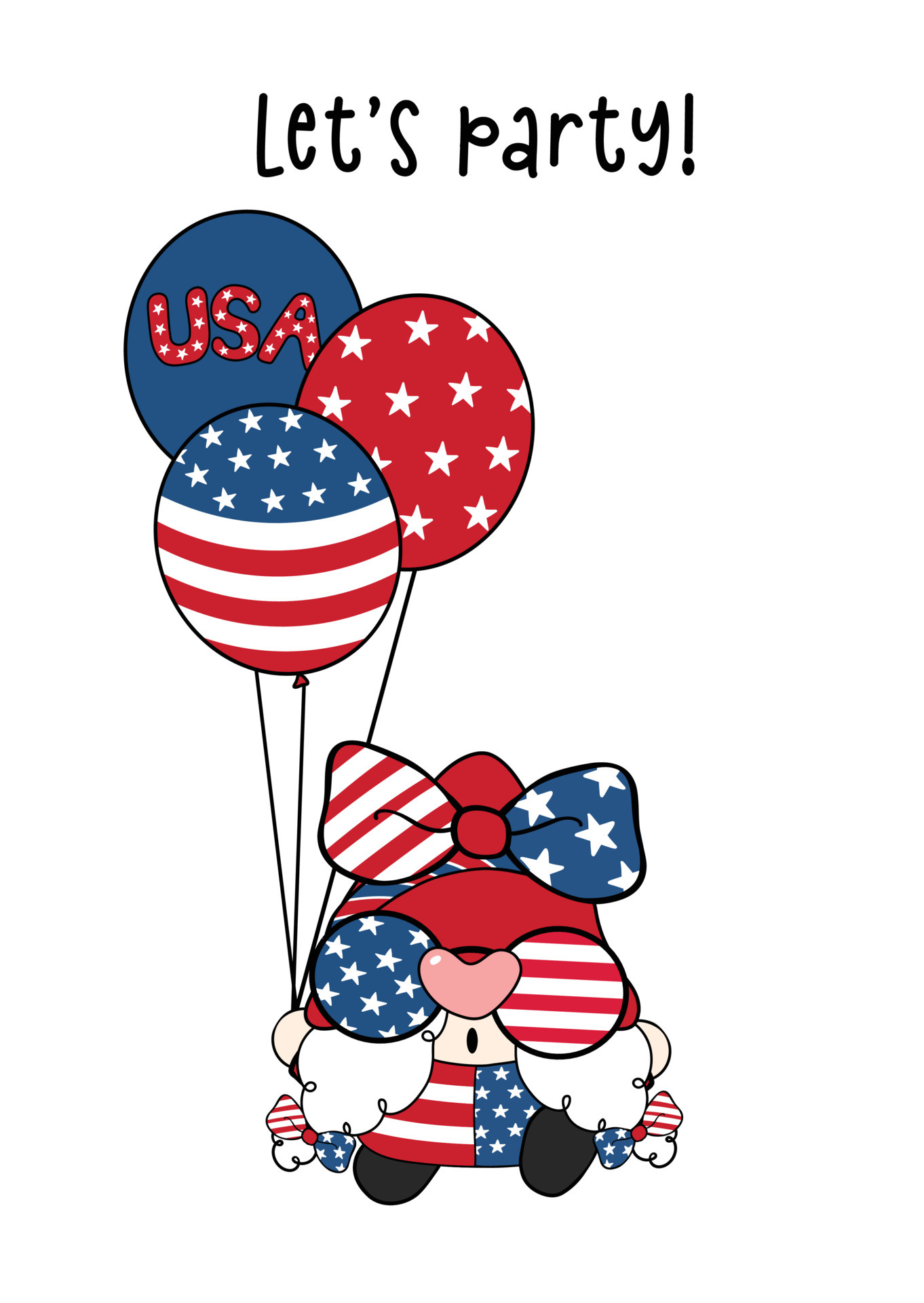 american flag animated clipart fun