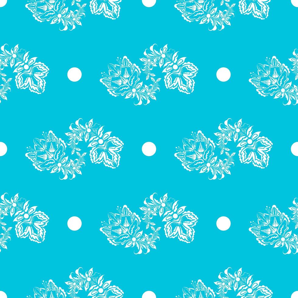 Seamless flowers pattern. Can be used for wallpaper, pattern fills, web page background, surface textures. vector