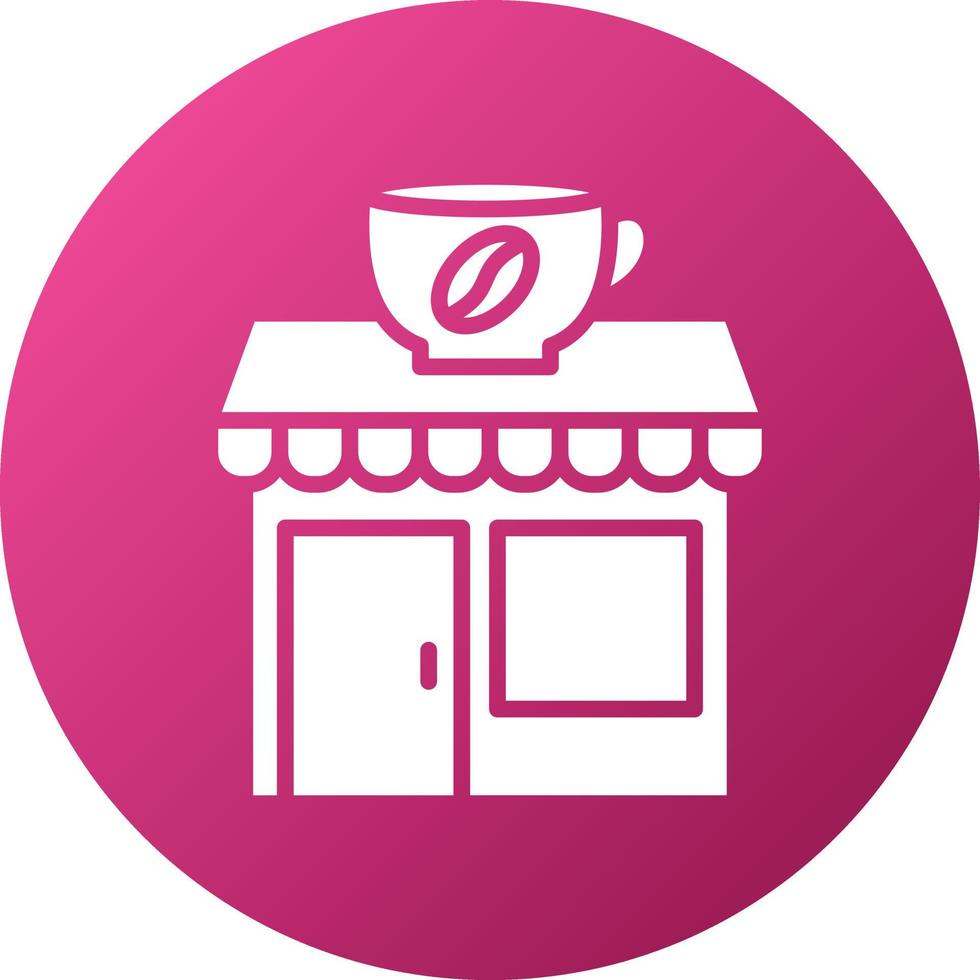 Coffee Shop Icon Style vector
