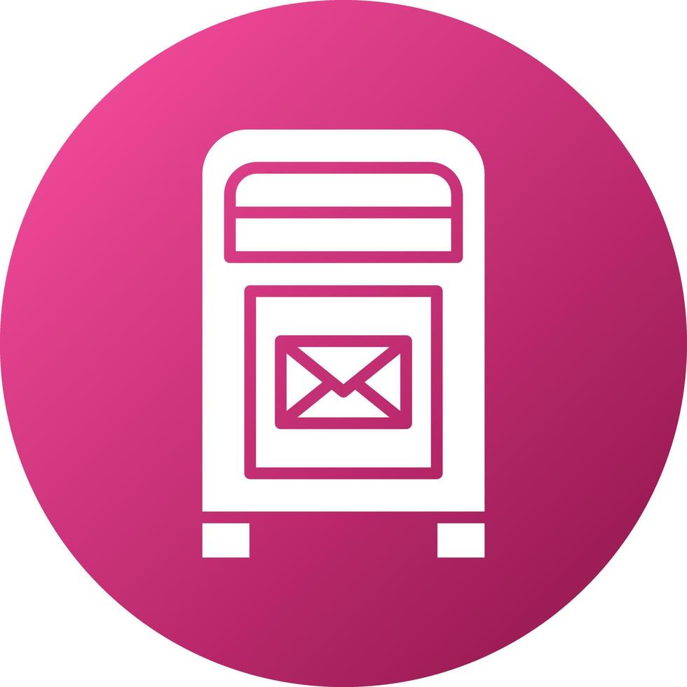 Mailbox Icon Style vector