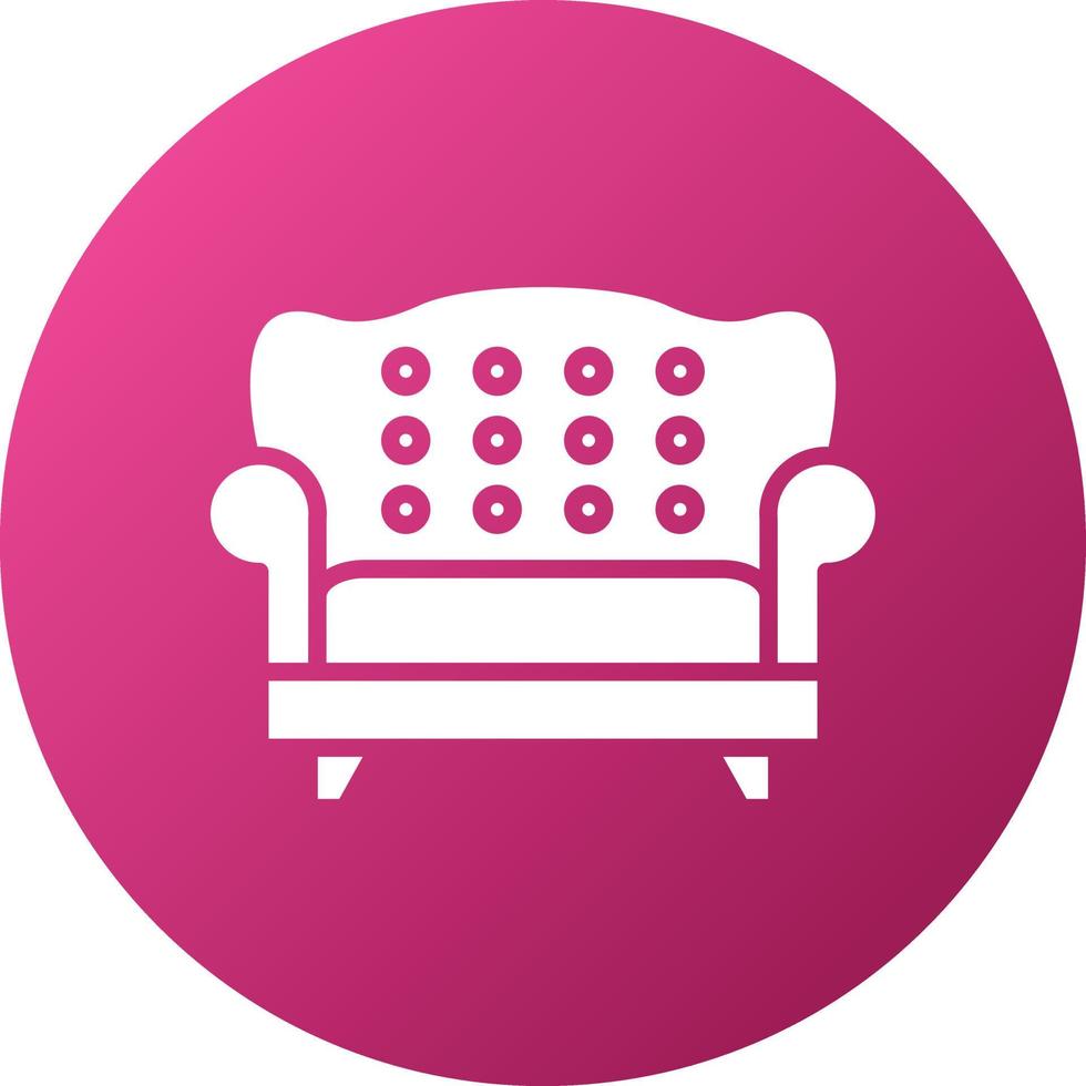 Sofa Icon Style vector