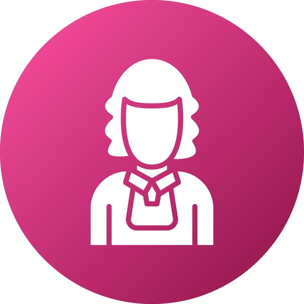 Judge Icon Style vector