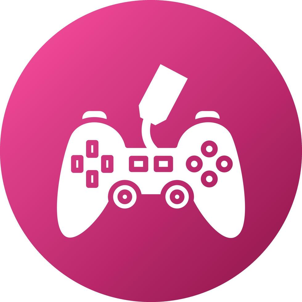 estilo de icono de venta de gamepad vector