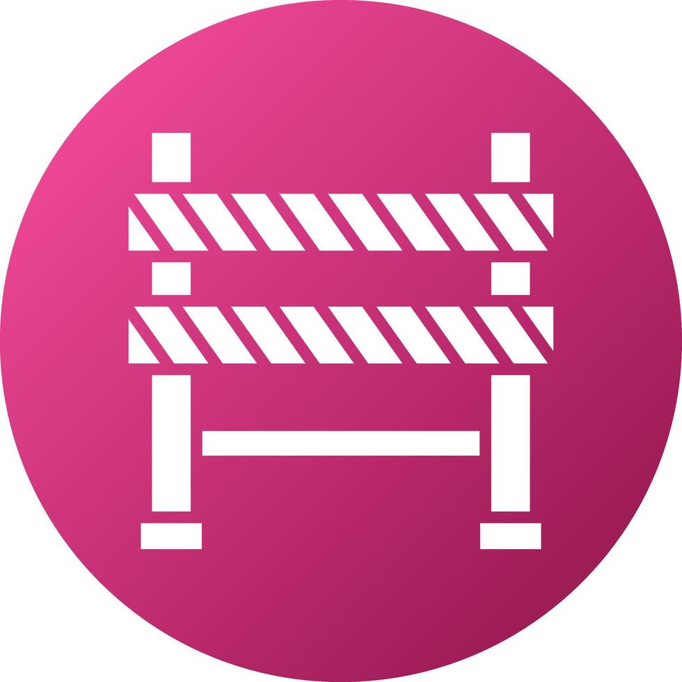 Barrier Icon Style vector