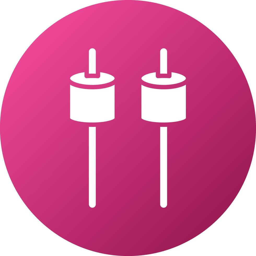 Marshmallow Icon Style vector