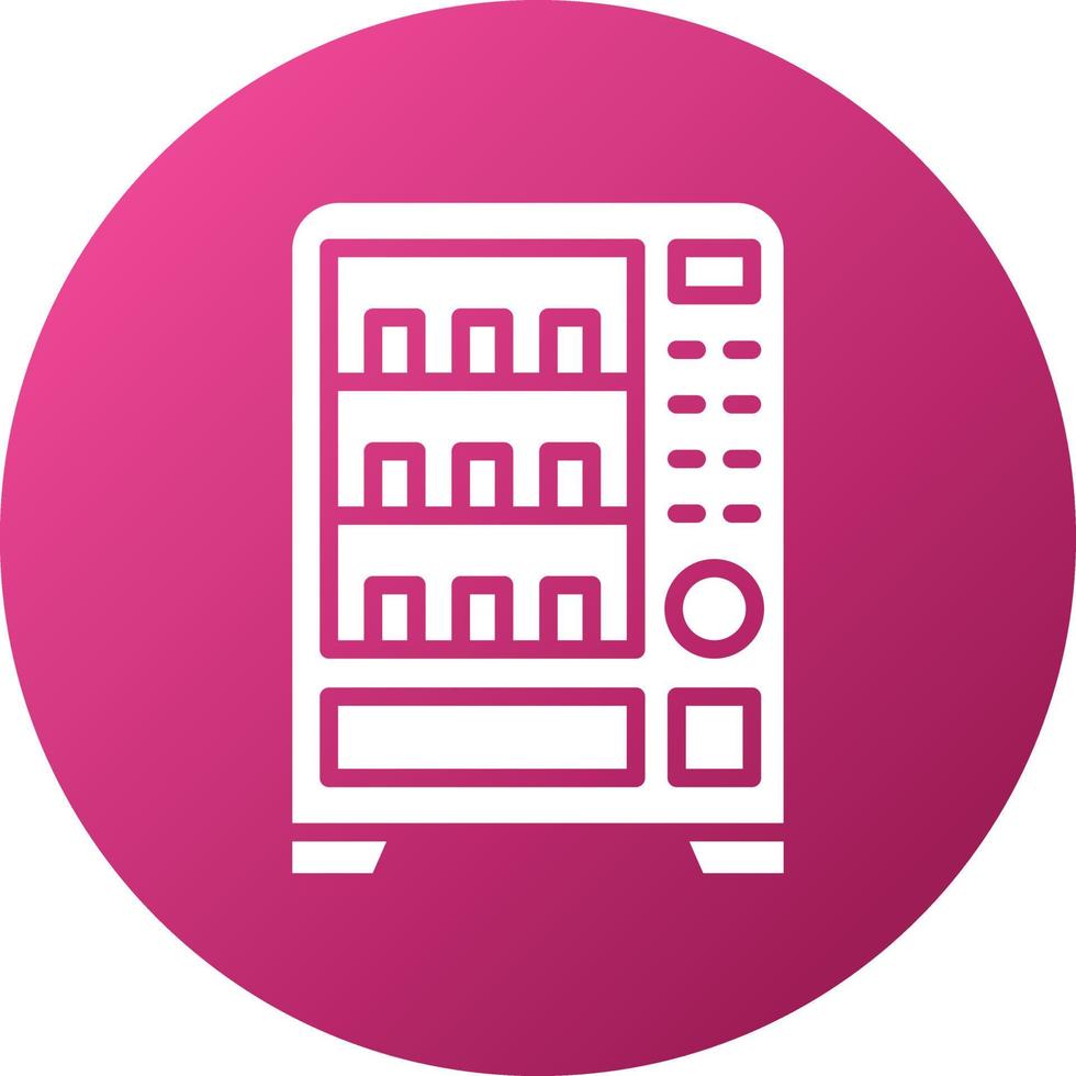 Vending Machine Icon Style vector