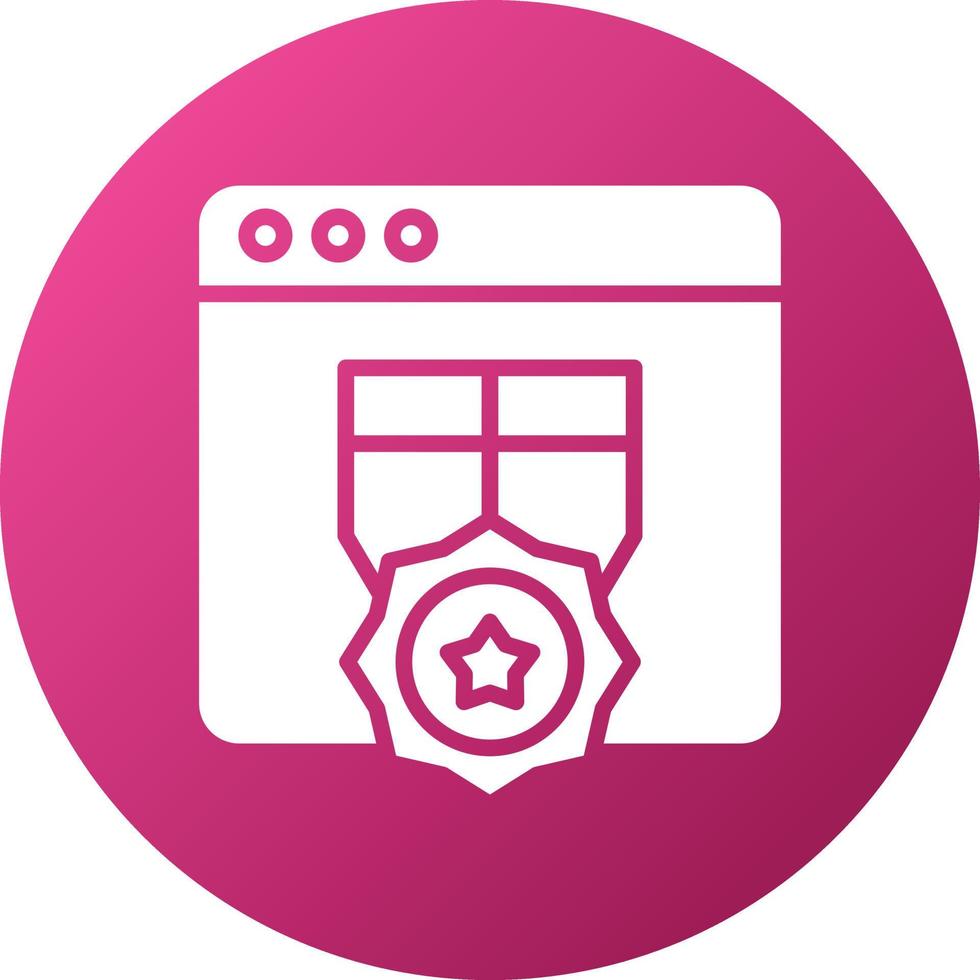Reputation Icon Style vector
