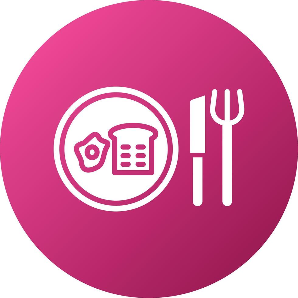 Break Fast Icon Style vector