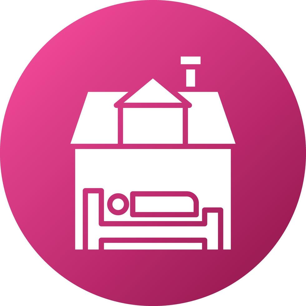 Accommodation Icon Style vector