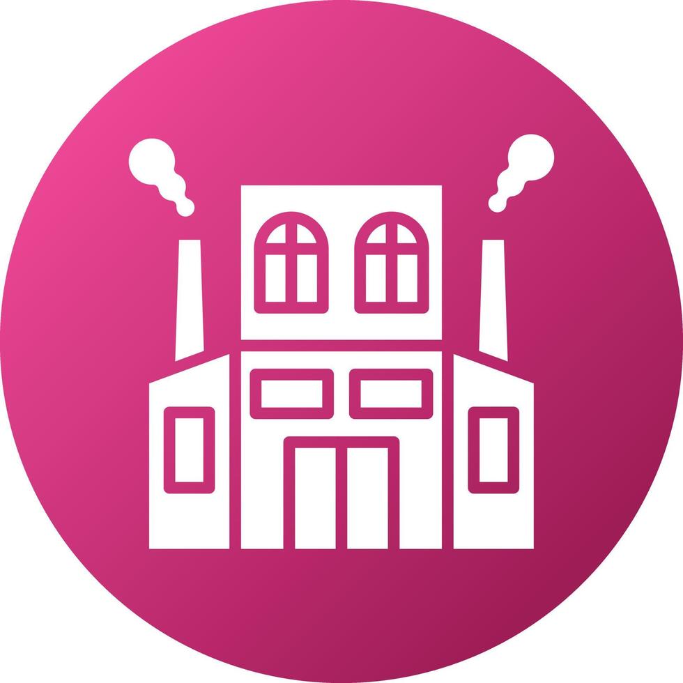 Factory Icon Style vector