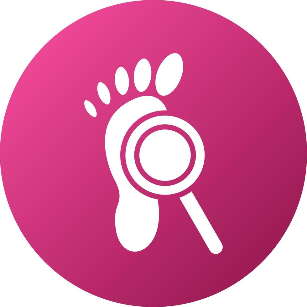 Footprint Icon Style vector