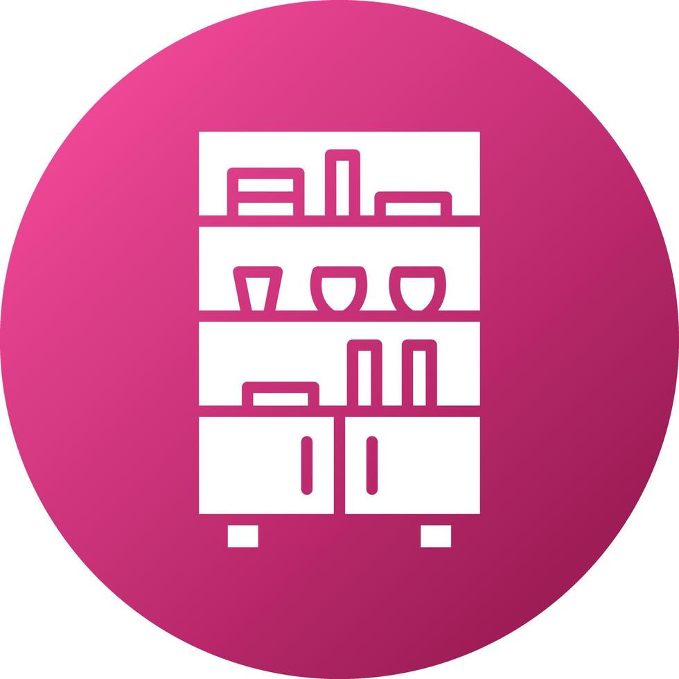 Shelves Icon Style vector