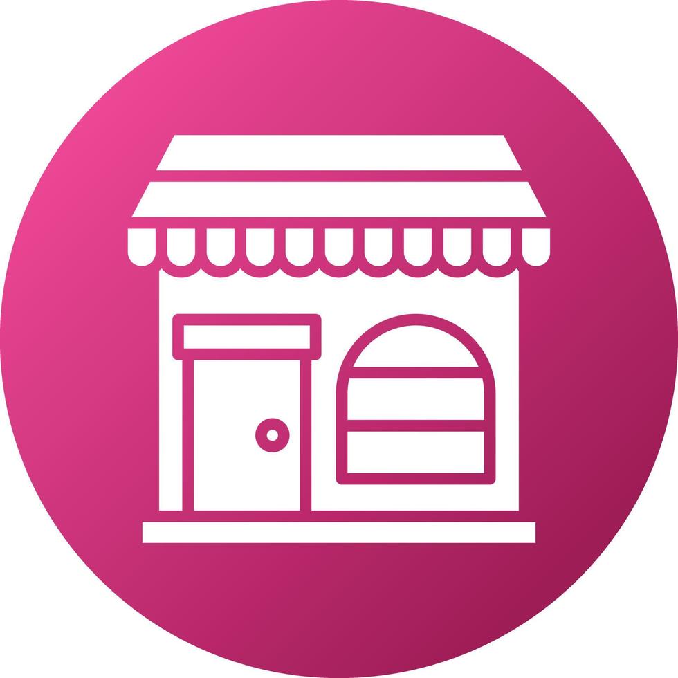 Store Icon Style vector