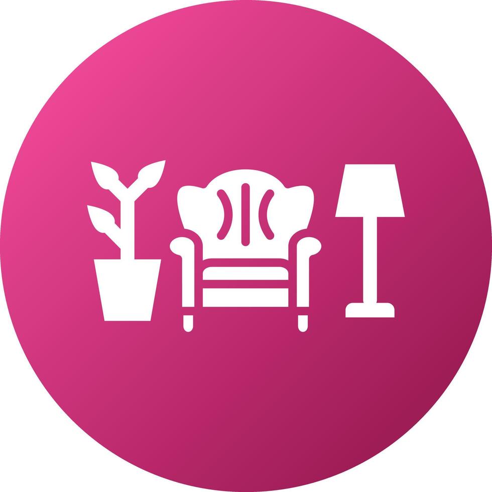 Living Room Icon Style vector