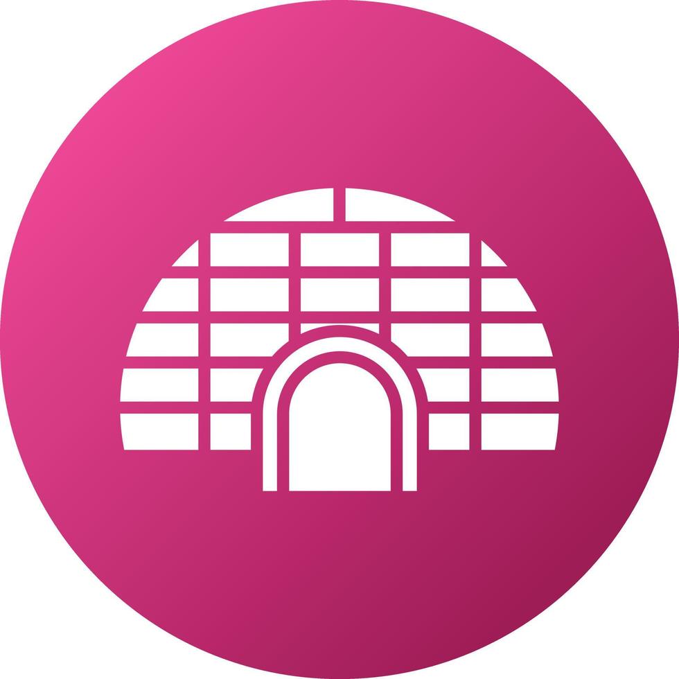 Igloo Icon Style vector