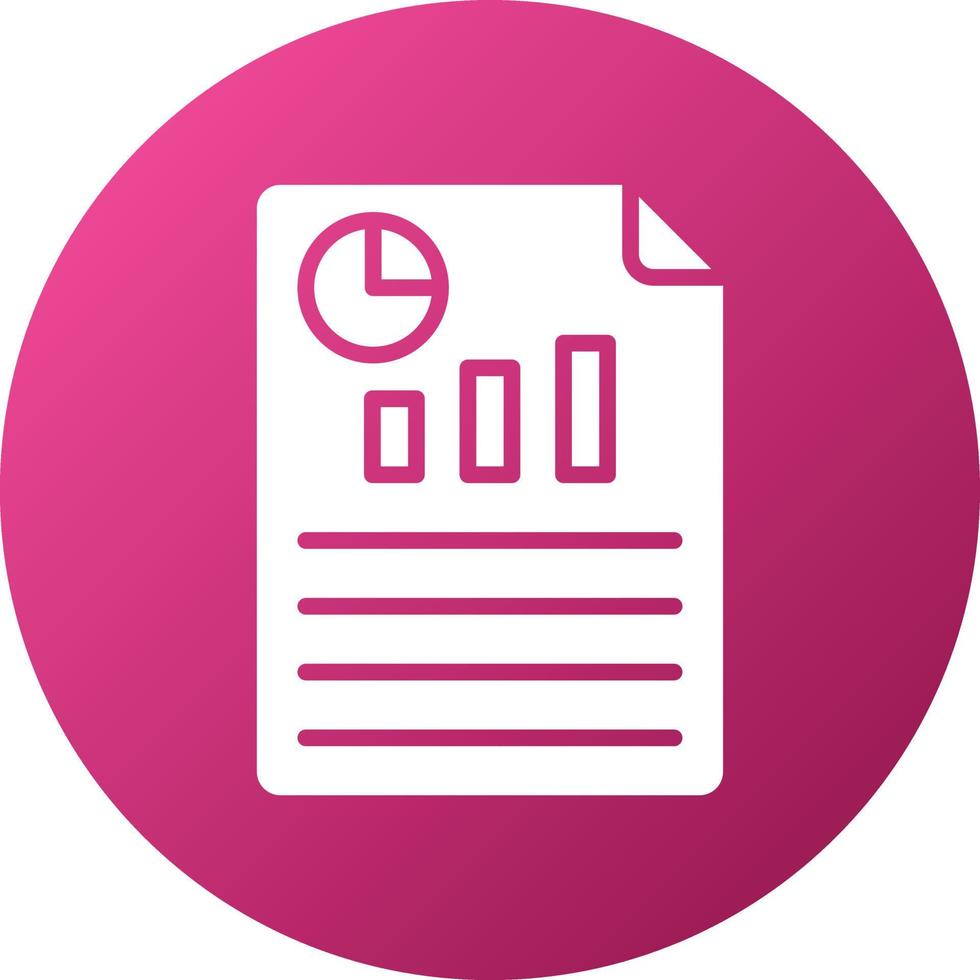 Seo Report Icon Style vector