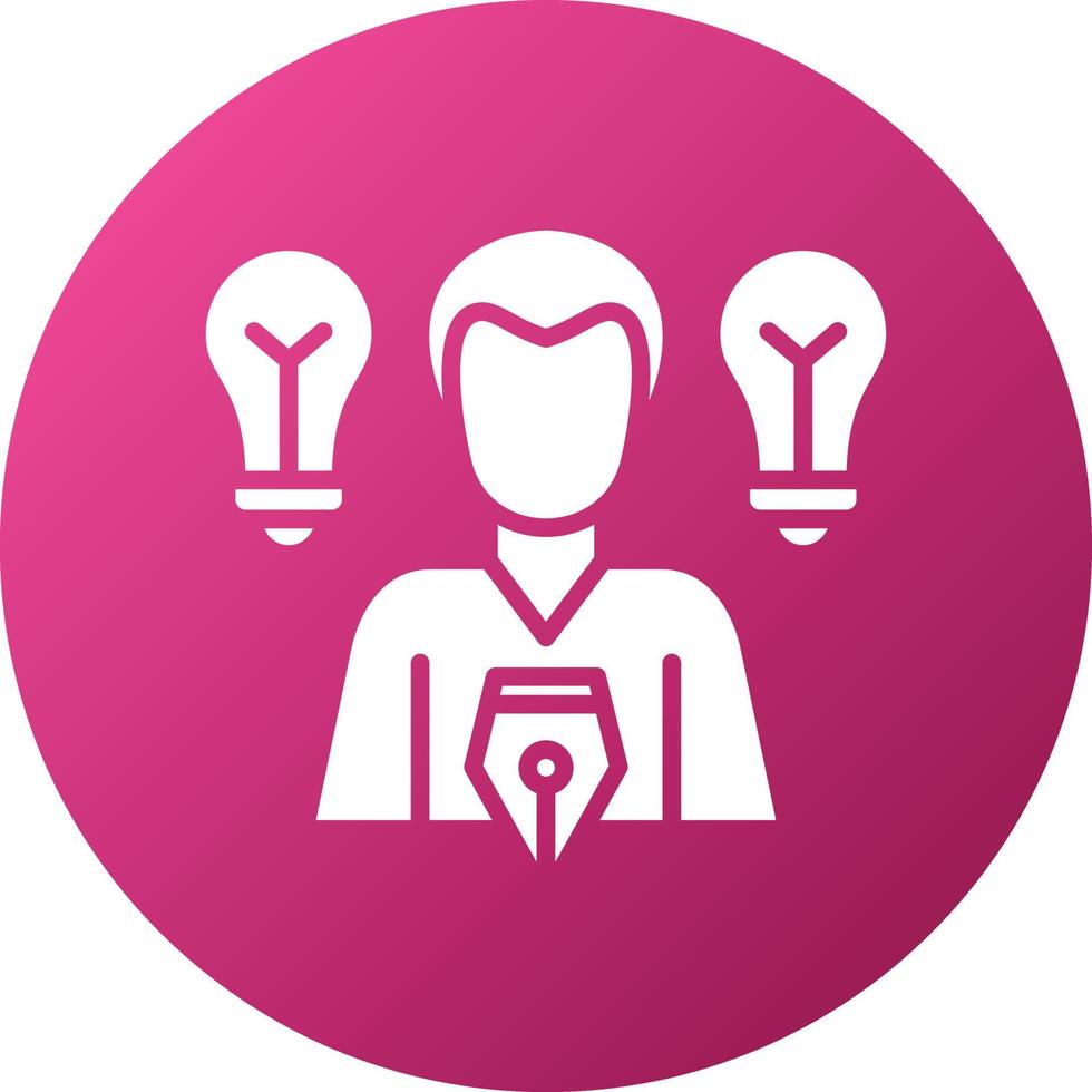 Graphic Designer Icon Style vector