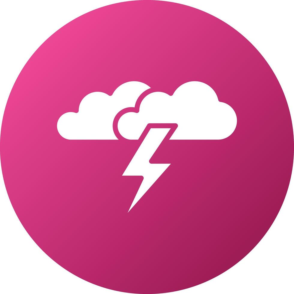 Storm Icon Style vector