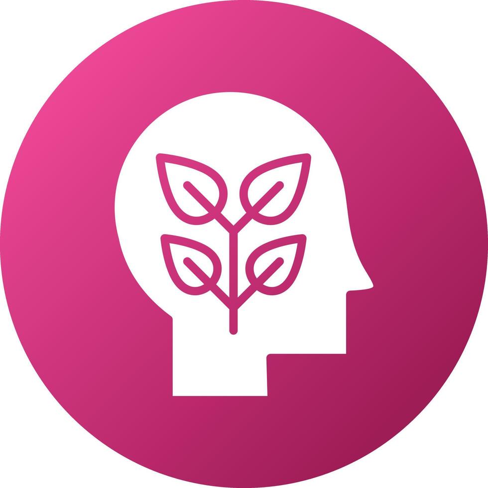 Think Green Icon Style vector