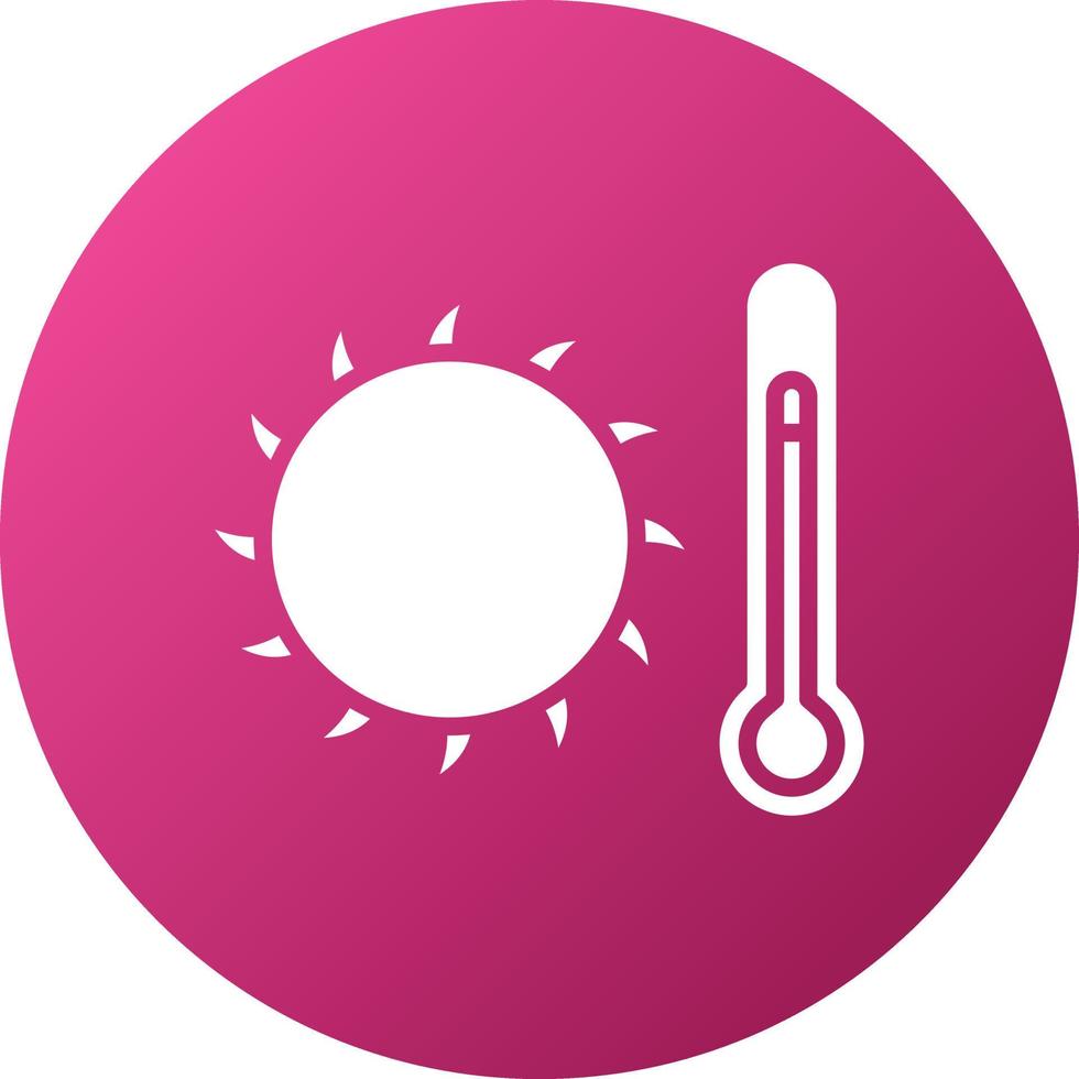 Hot Icon Style vector