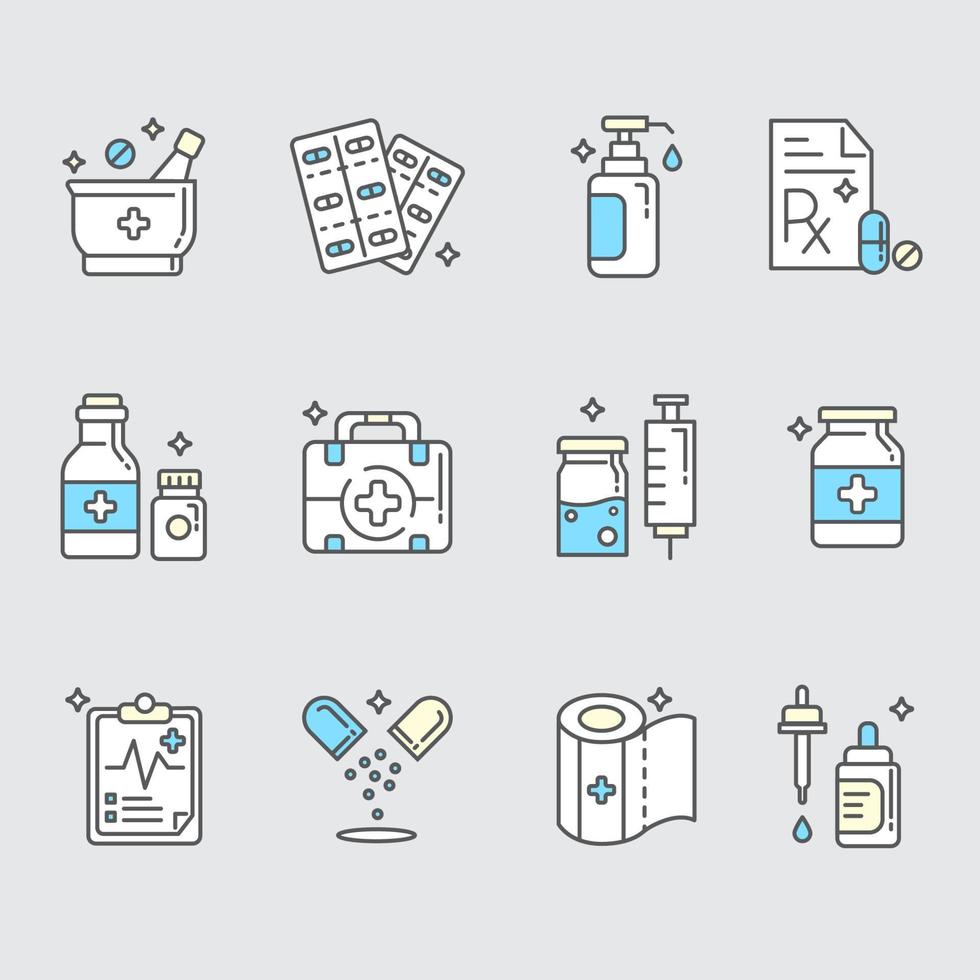 Healthcare Icons Pack vector