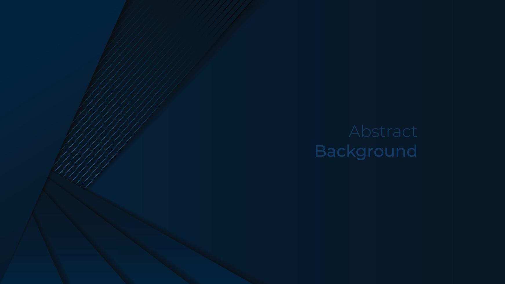 Dark blue background overlap layer design. Abstract overlap template vector