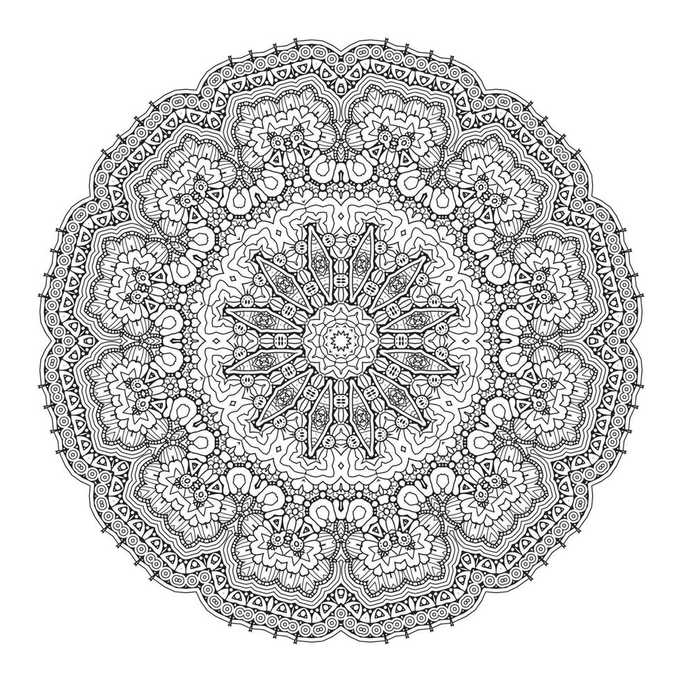 beautiful mandala vector for design