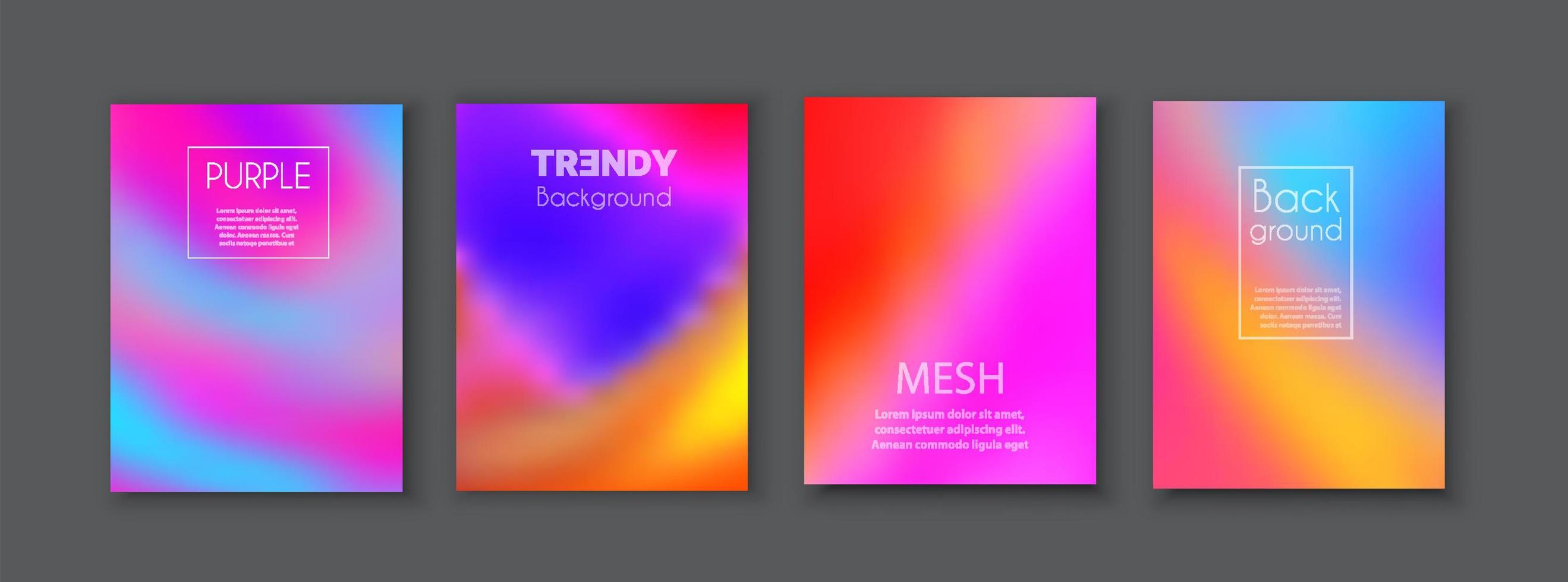 Abstract modern futuristic creative purple vector
