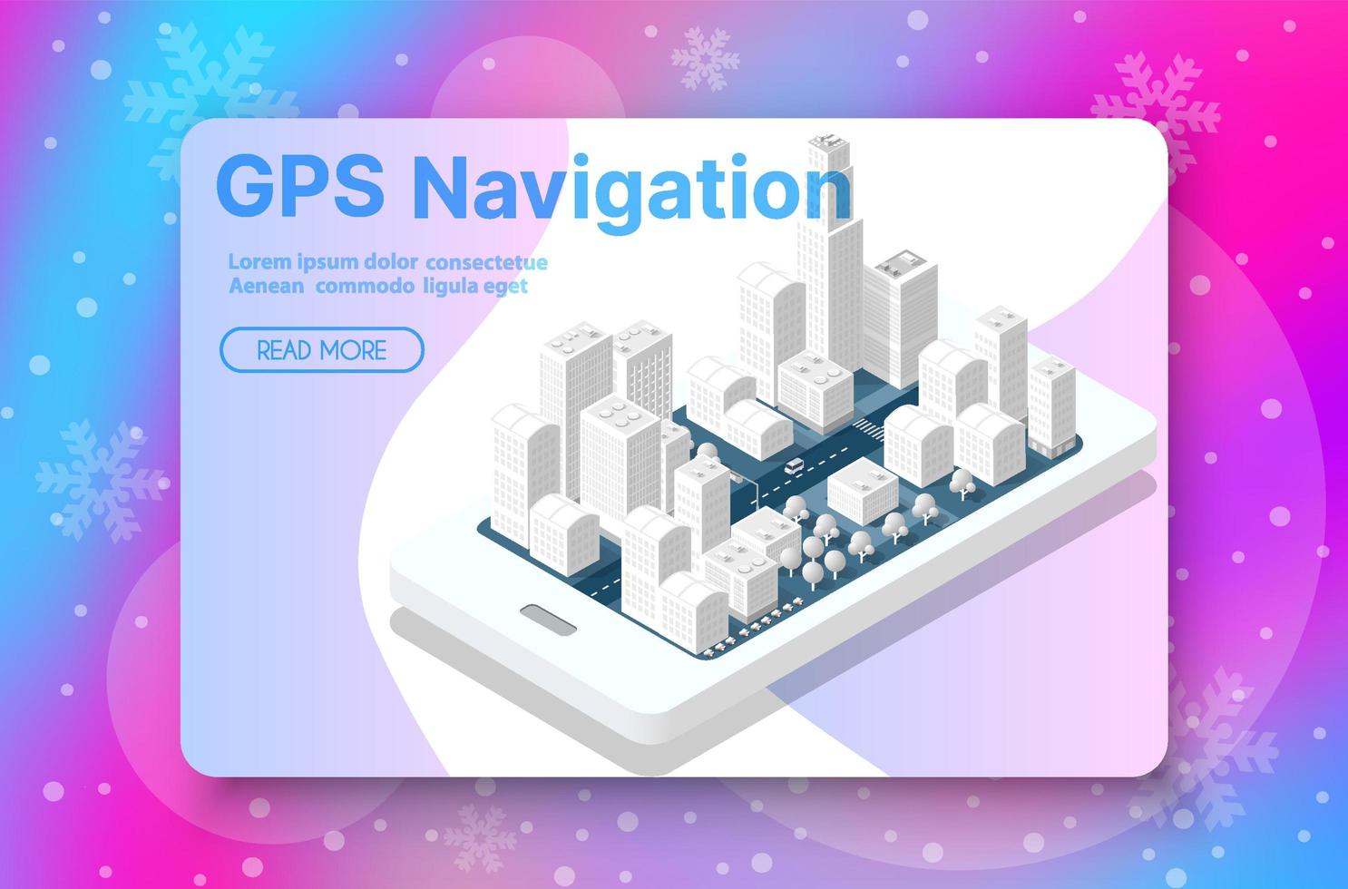 Isometric city map navigations urban cartography vector