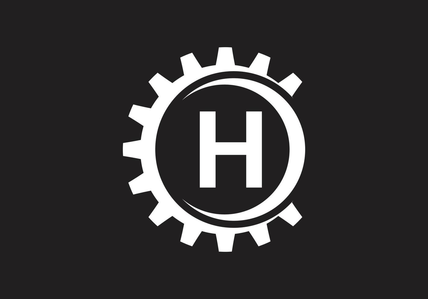 this is a creative H letter logo vector