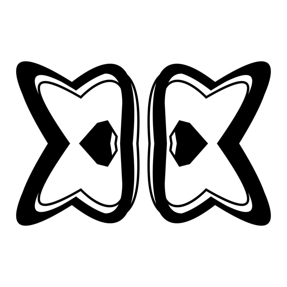 Abstract logo. Suitable for t-shirts, backgrounds, wallpapers, and so on. vector