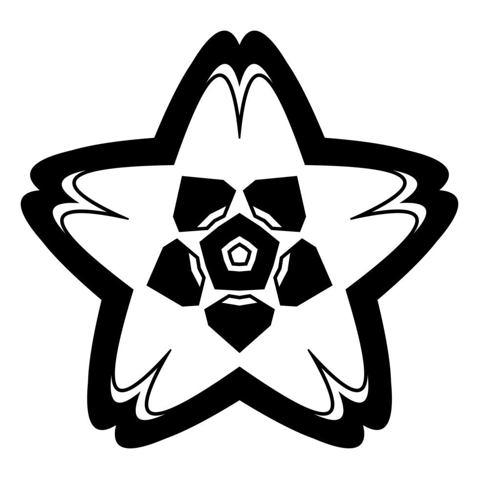 Abstract logo. Suitable for t-shirts, backgrounds, wallpapers, and so on. vector