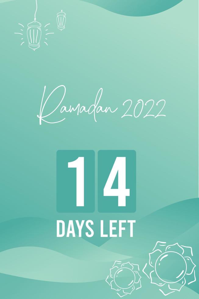 Ramadan 14 Days Left 6509191 Vector Art At Vecteezy Ramadan 14 Days Left 6509191 Vector Art At Vecteezy