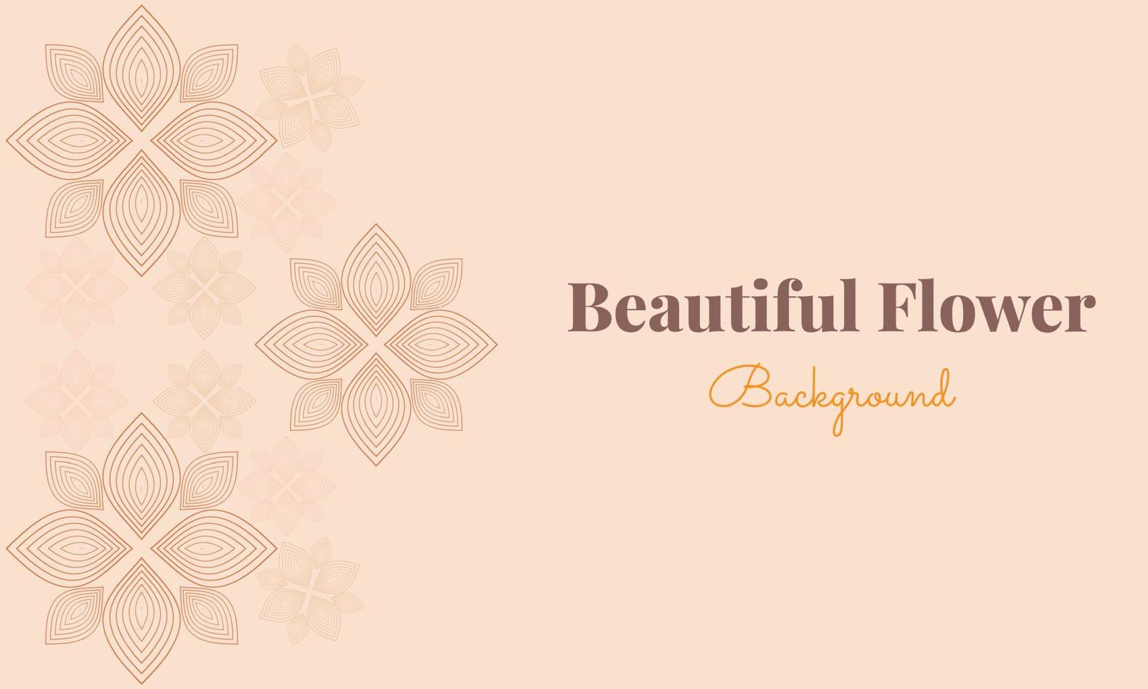 beautiful flower petals background vector