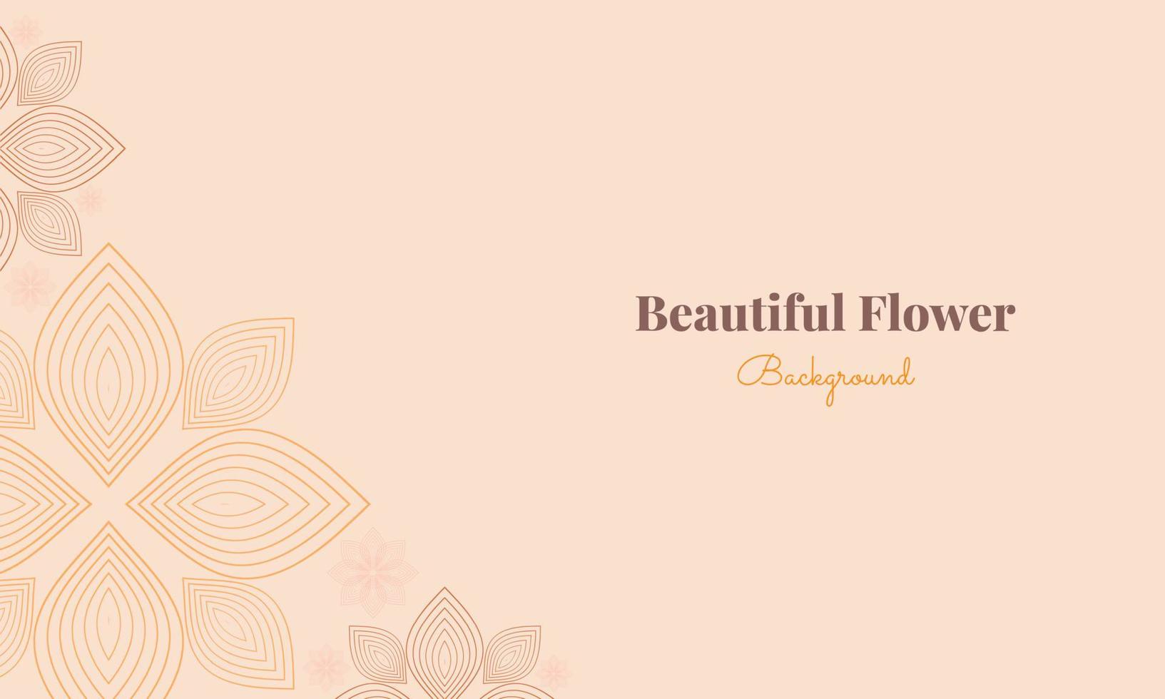 beautiful flower petals background vector