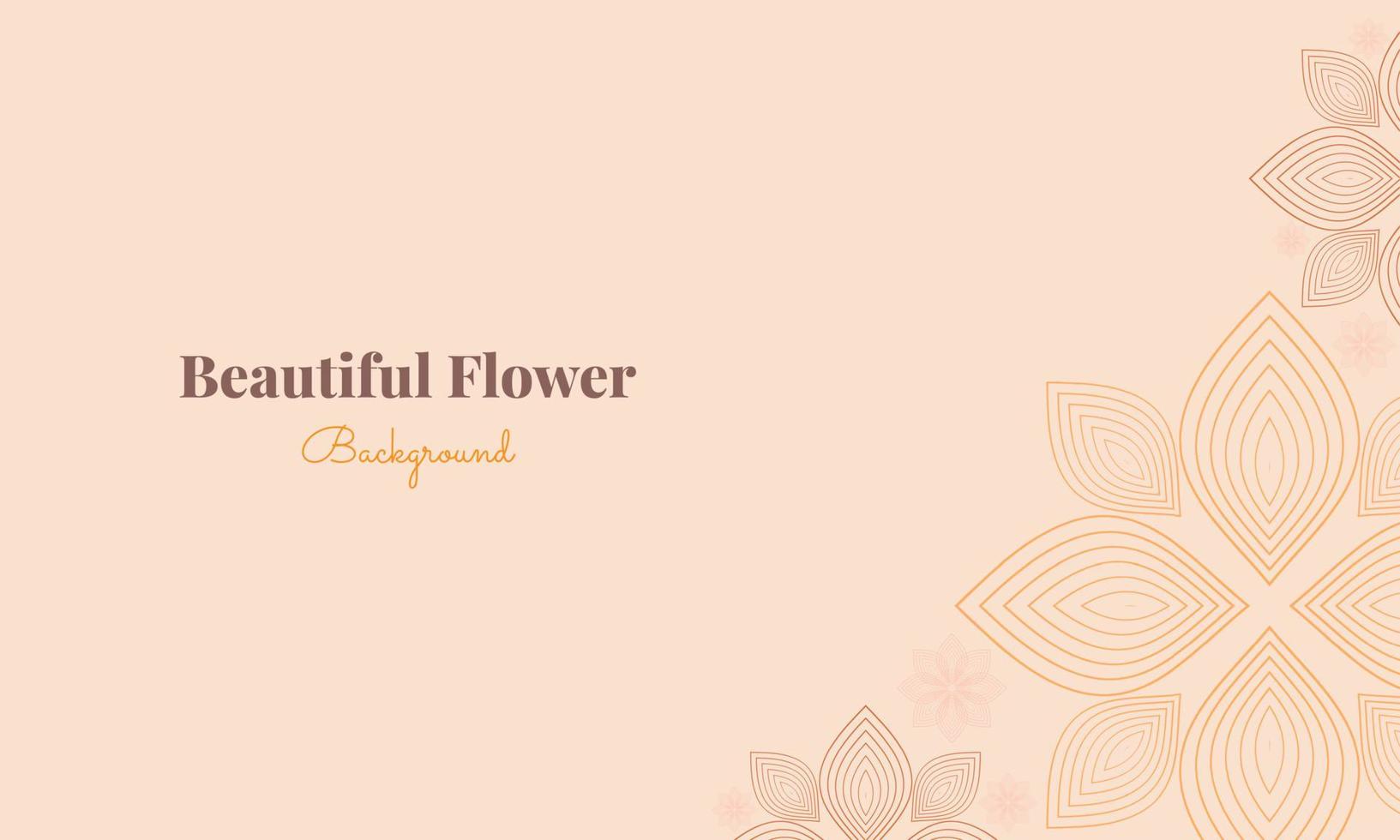 beautiful flower petals background vector