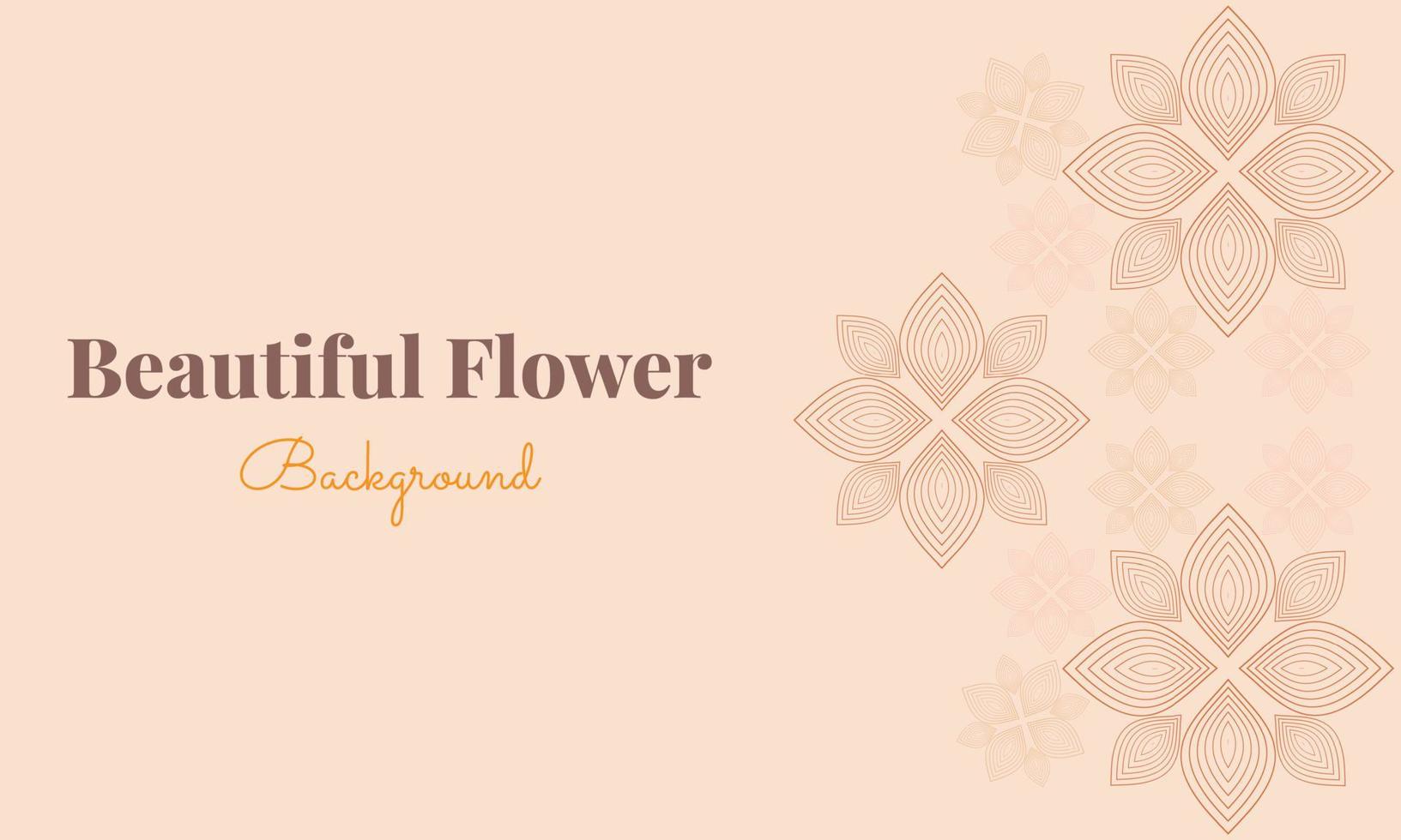 beautiful flower petals background vector