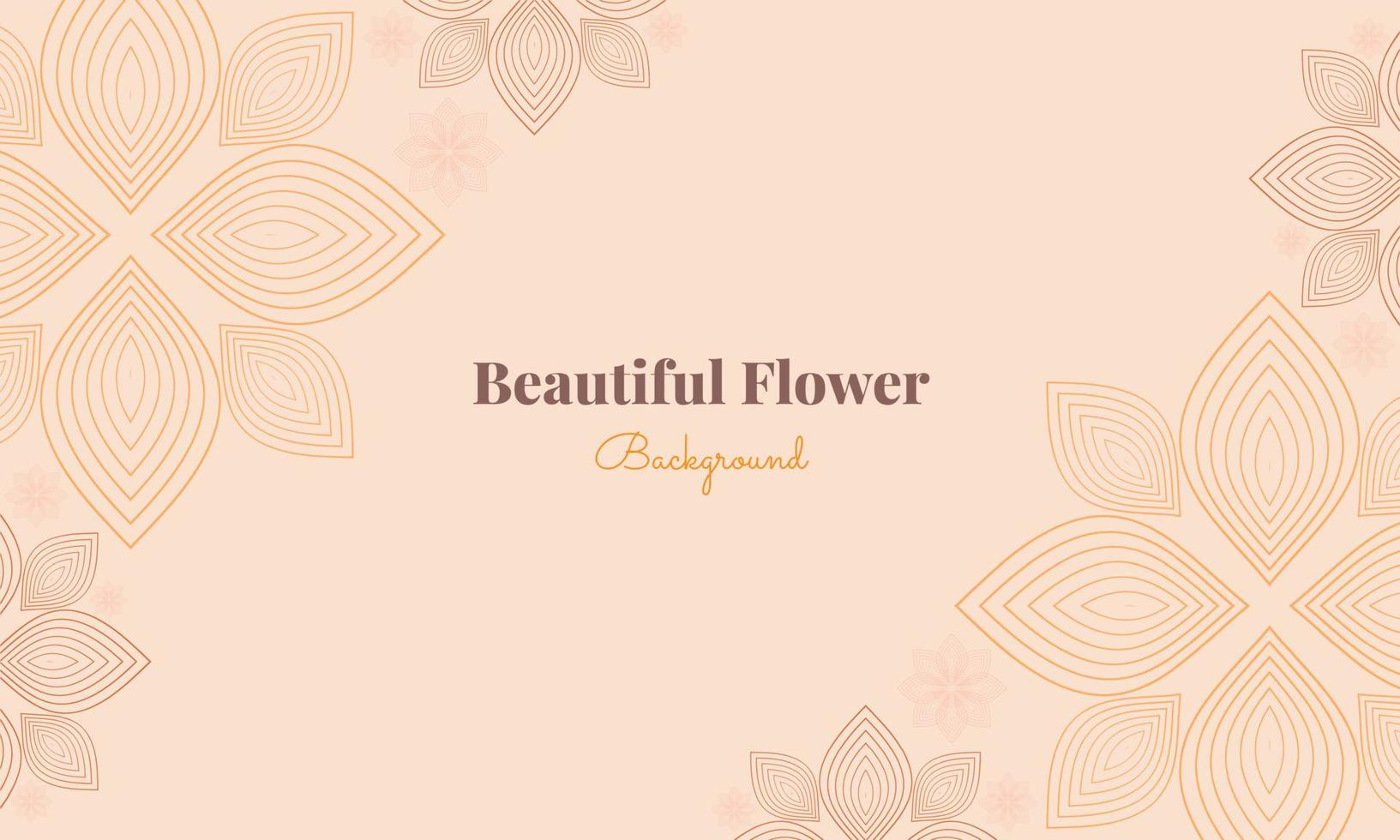 beautiful flower petals background vector