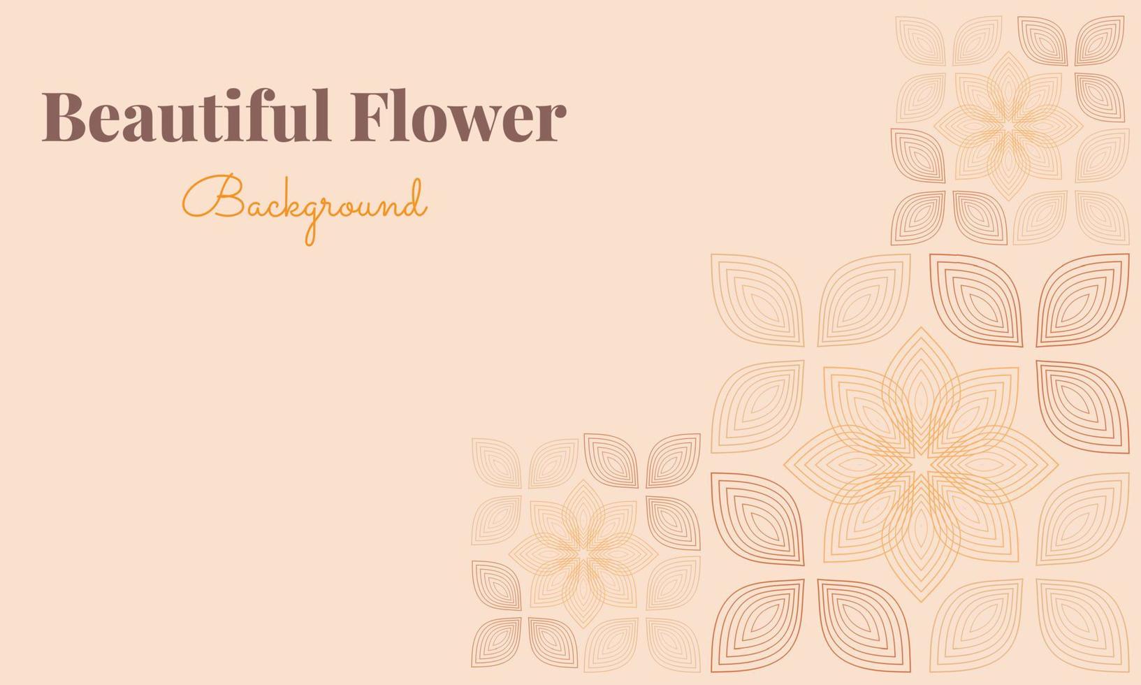 beautiful flower petals background vector