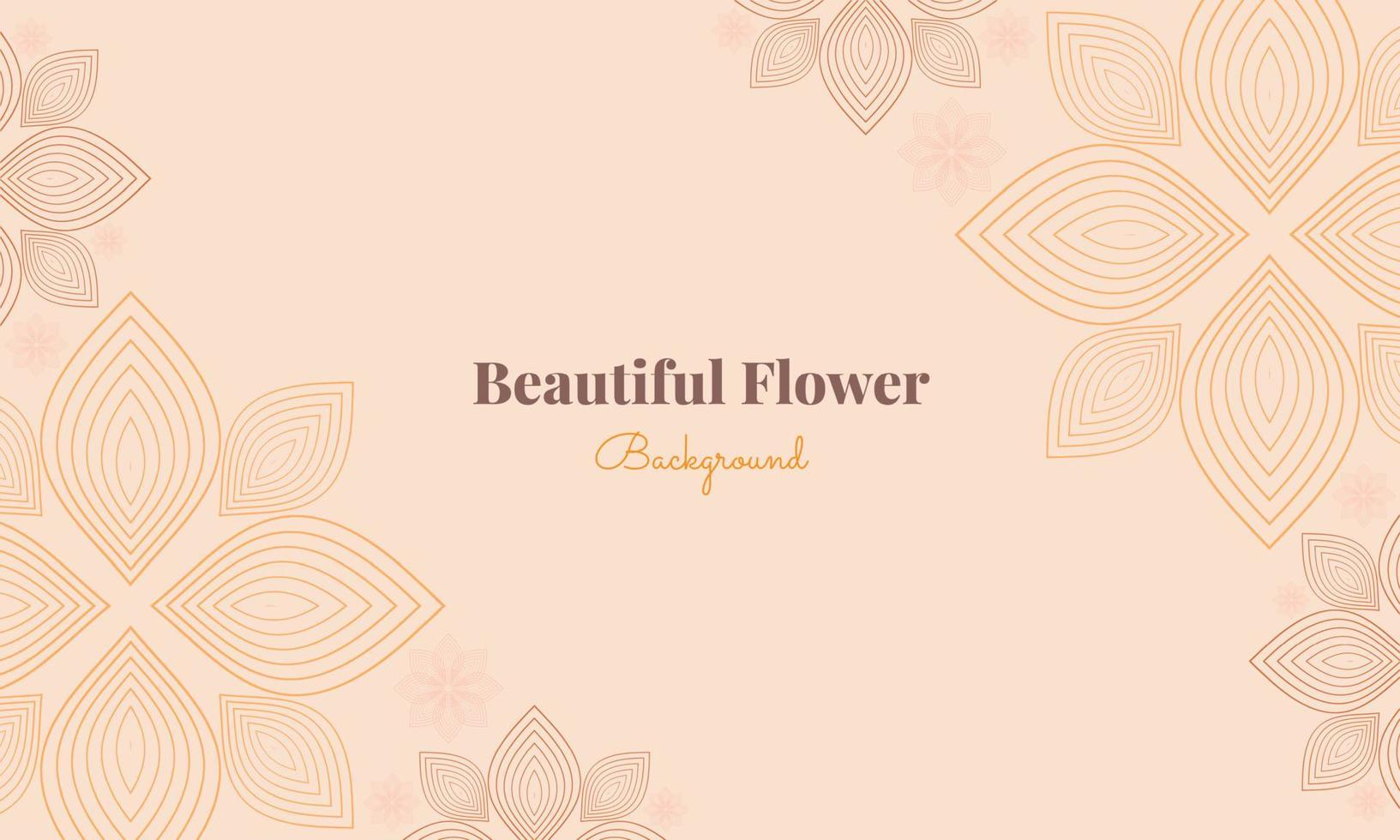 beautiful flower petals background vector