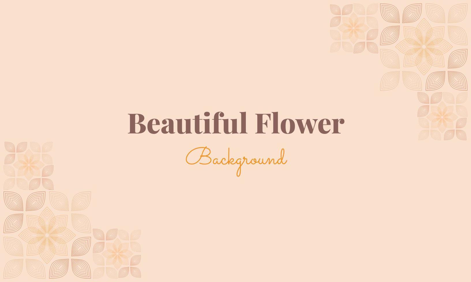 beautiful flower petals background vector