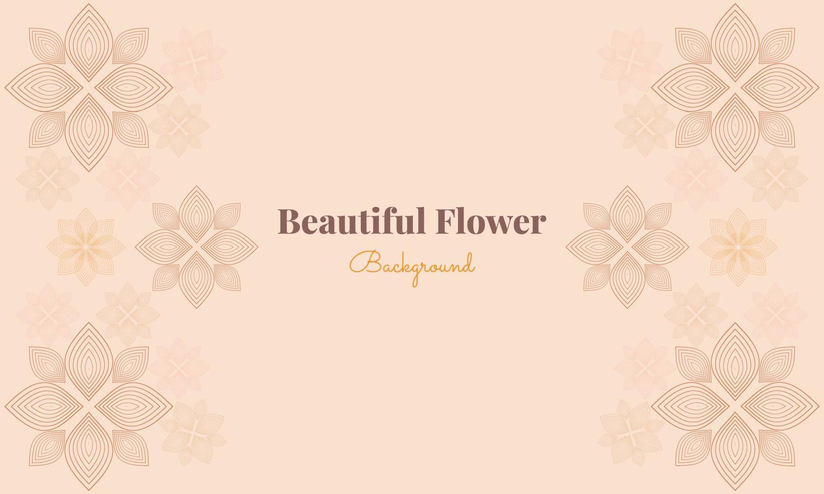 beautiful flower petals background vector