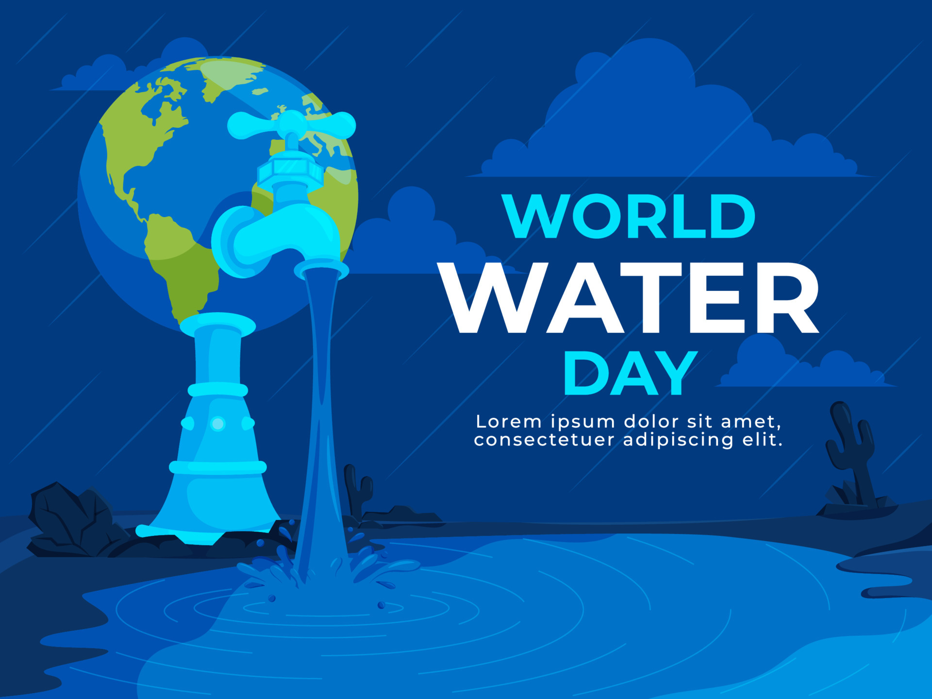 World Water Day Background 6510159 Vector Art at Vecteezy World Water Day Background 6510159 Vector Art at Vecteezy