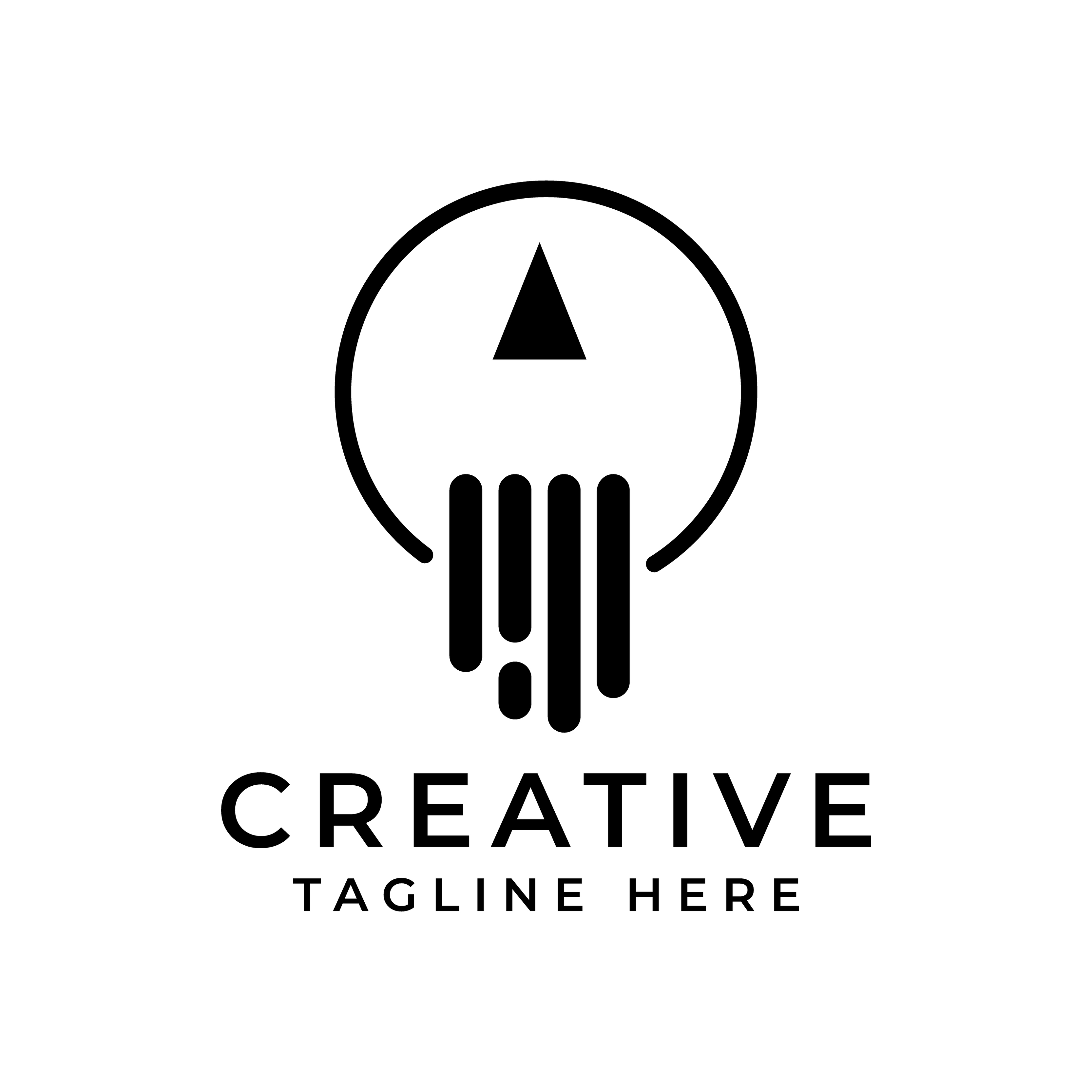 creative pencil logo design 6511648 Vector Art at Vecteezy
