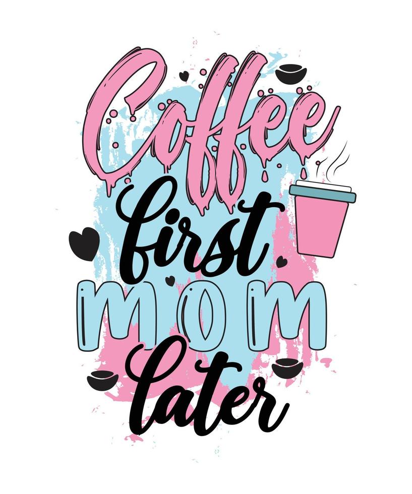 Mother's Day Sublimation Design. mother's day typography design vector