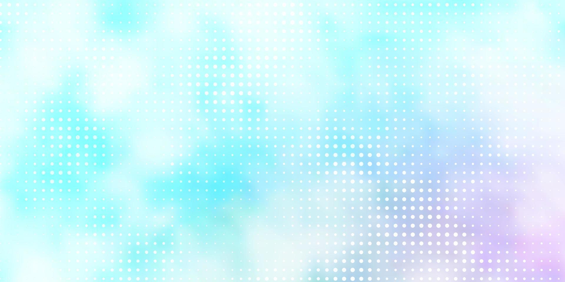 Light BLUE vector pattern with circles.